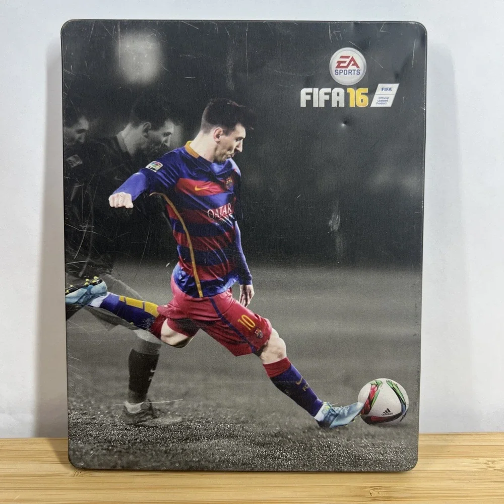 xbox 360 FIFA 16 Messi Steelbook Edition Game (Works on US Consoles) Region Free